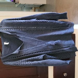 navy sweater